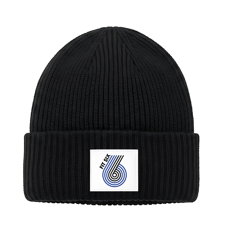 Fit Six Fit Six Patch Beanie - Front View
