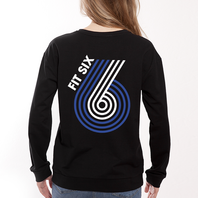 Fit Six Fit Six Branded Sweatshirt - Back View