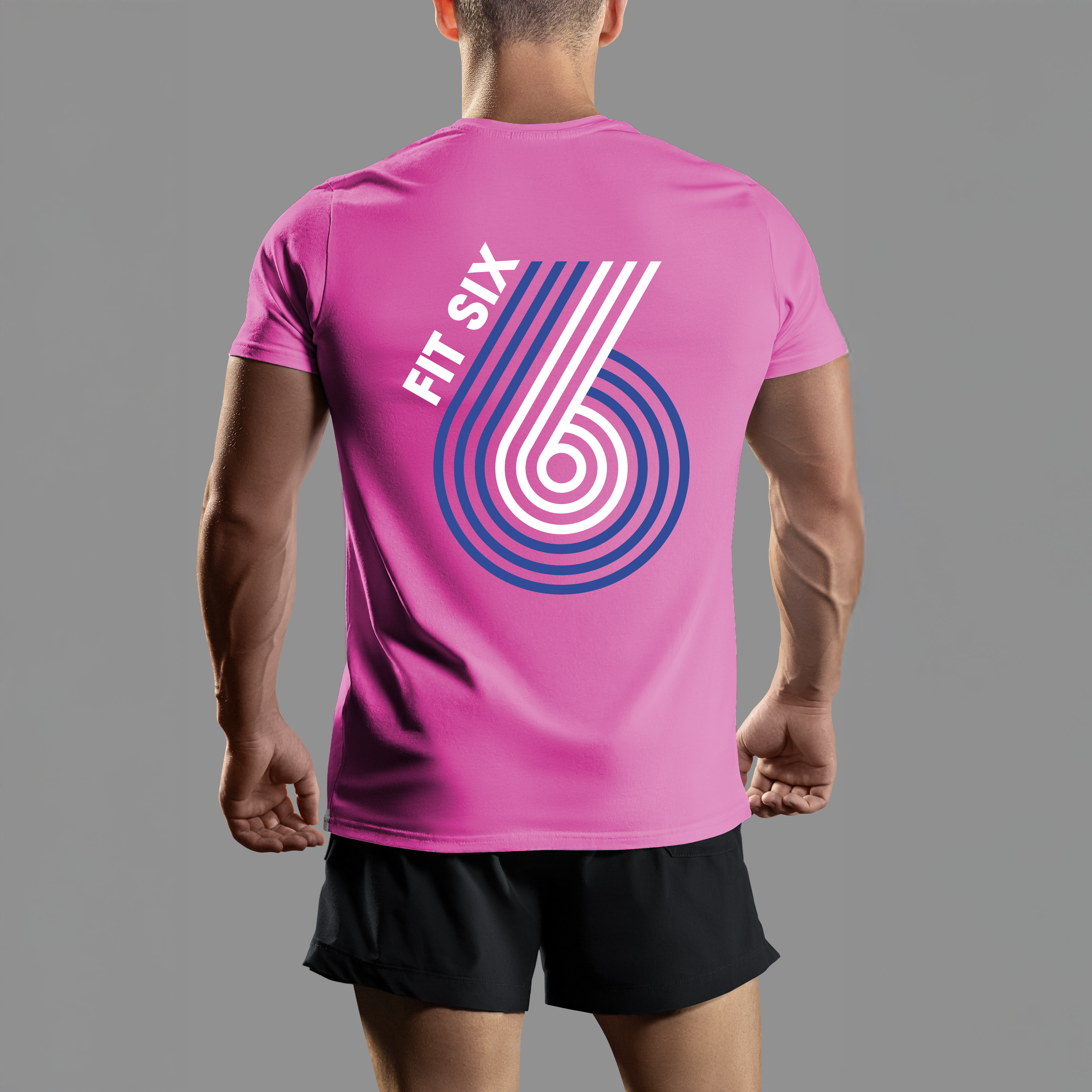 Fit Six T-shirt - Back View